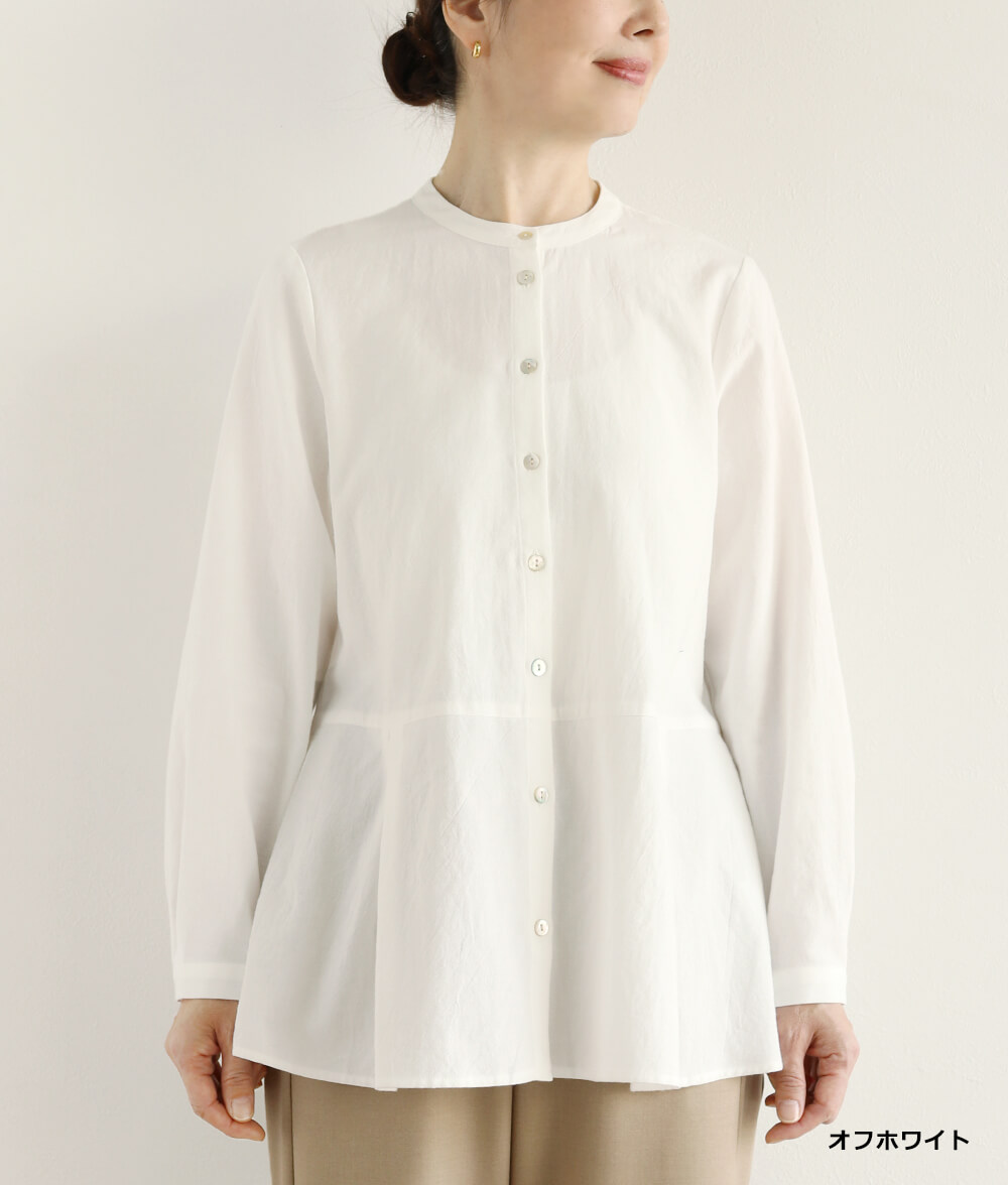 トリプルウォッシュブラウスl 50代・60代からの婦人服 オルウェイズ