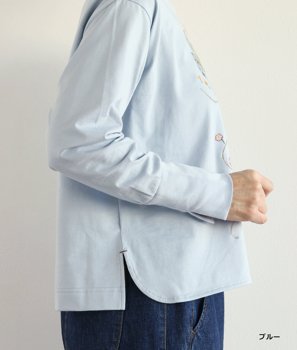 ねこのさんぽみちプルオーバー