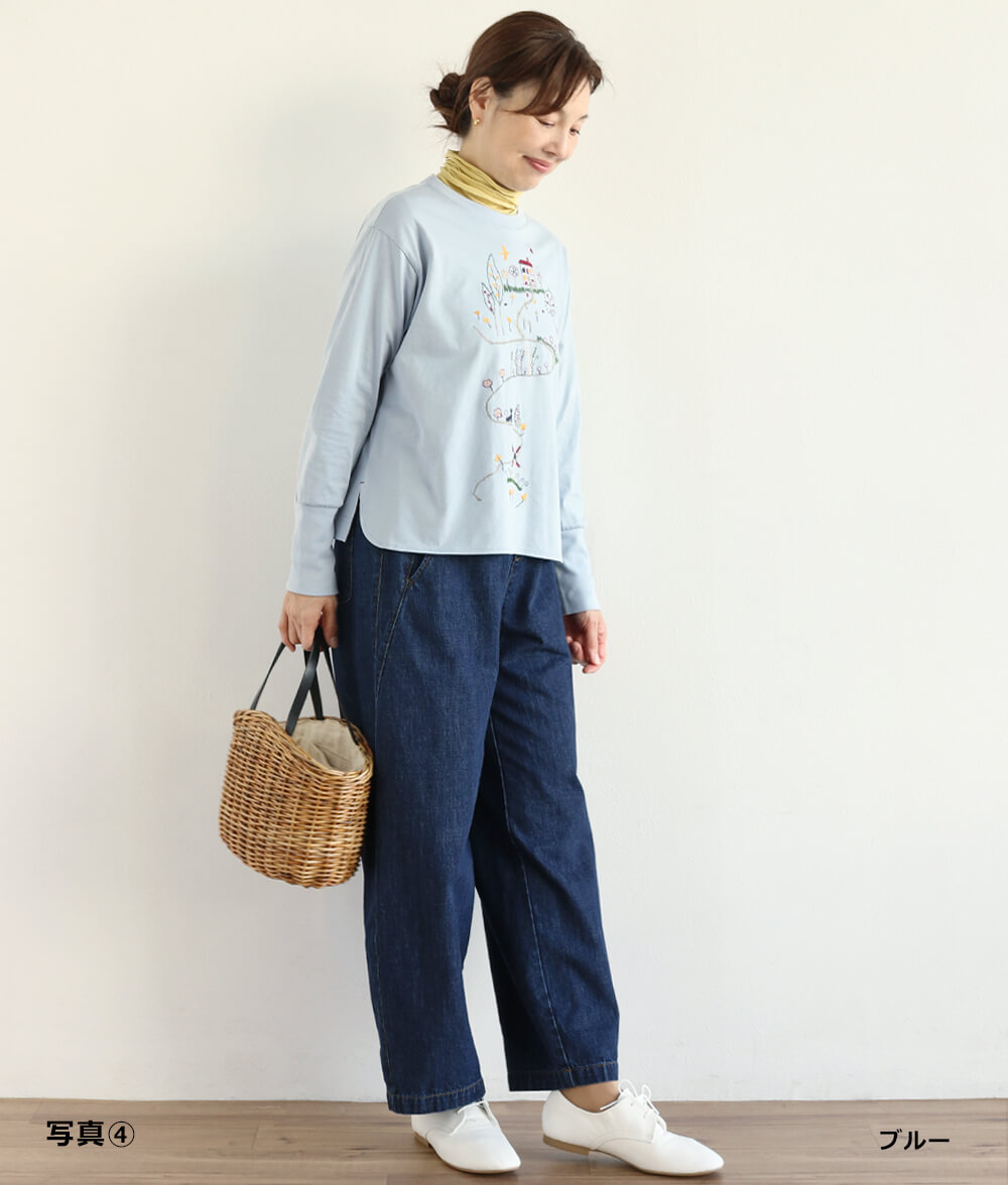 ねこのさんぽみちプルオーバー