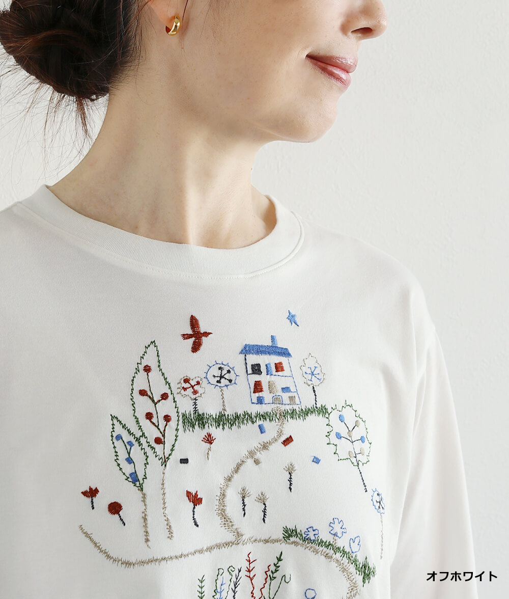 ねこのさんぽみちプルオーバー