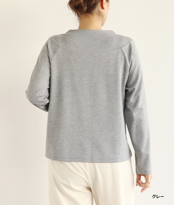 【SALE50%OFF】配色ステッチプルオーバー