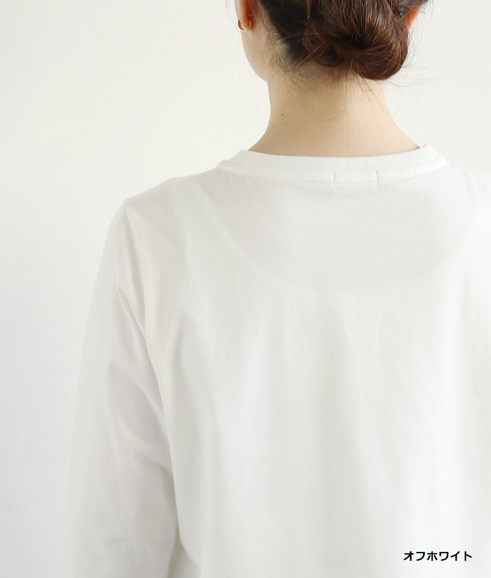 異素材合わせプルオーバー