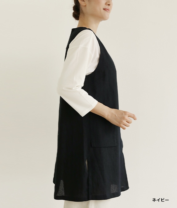 リネンパナマベストl 50代・60代からの婦人服 オルウェイズ公式通販サイト