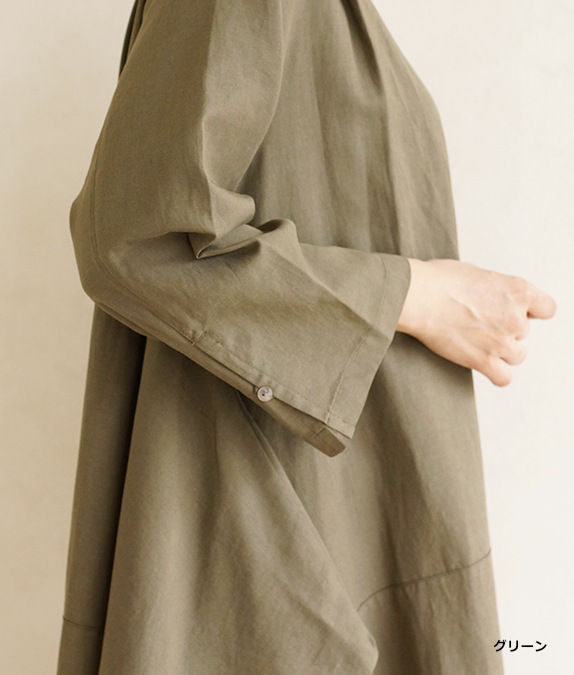 フロントファスナーワンピース l 40代・50代からの婦人服