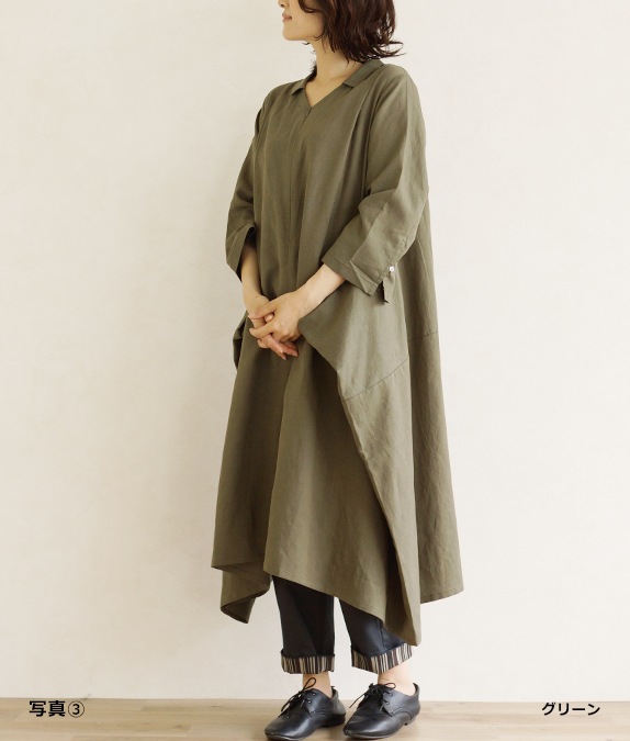 フロントファスナーワンピース l 40代・50代からの婦人服 オルウェイズ