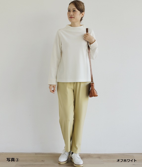 【SALE50%OFF】異素材合わせプルオーバー