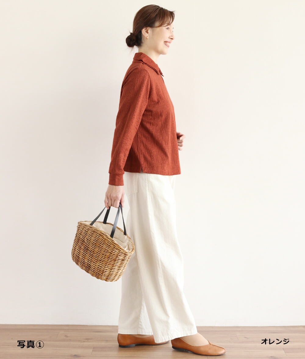 レースジャカードプルオーバー