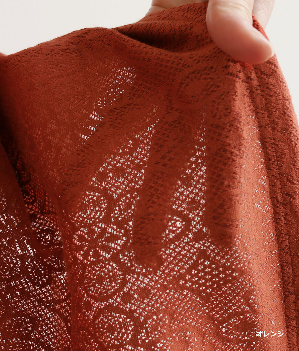 レースジャカードプルオーバー