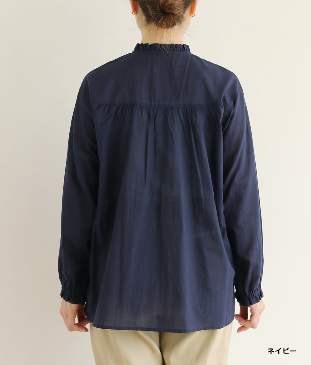 【SALE20%OFF】ふんわりコットンブラウス