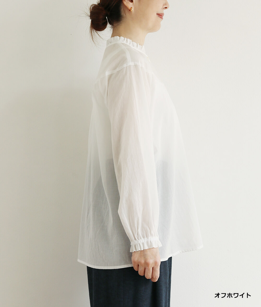 【SALE20%OFF】ふんわりコットンブラウス