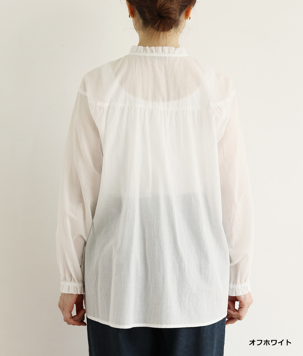 【SALE20%OFF】ふんわりコットンブラウス