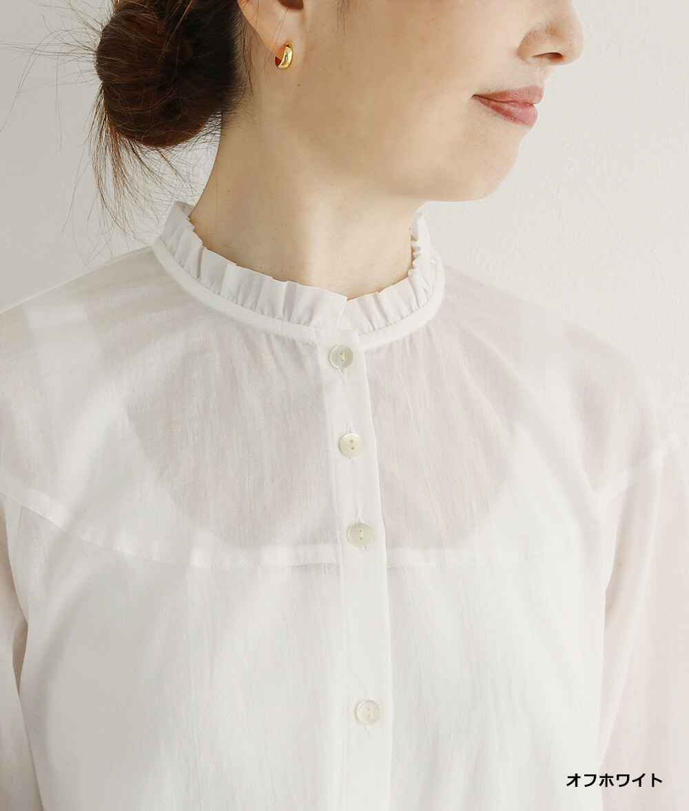 【SALE20%OFF】ふんわりコットンブラウス