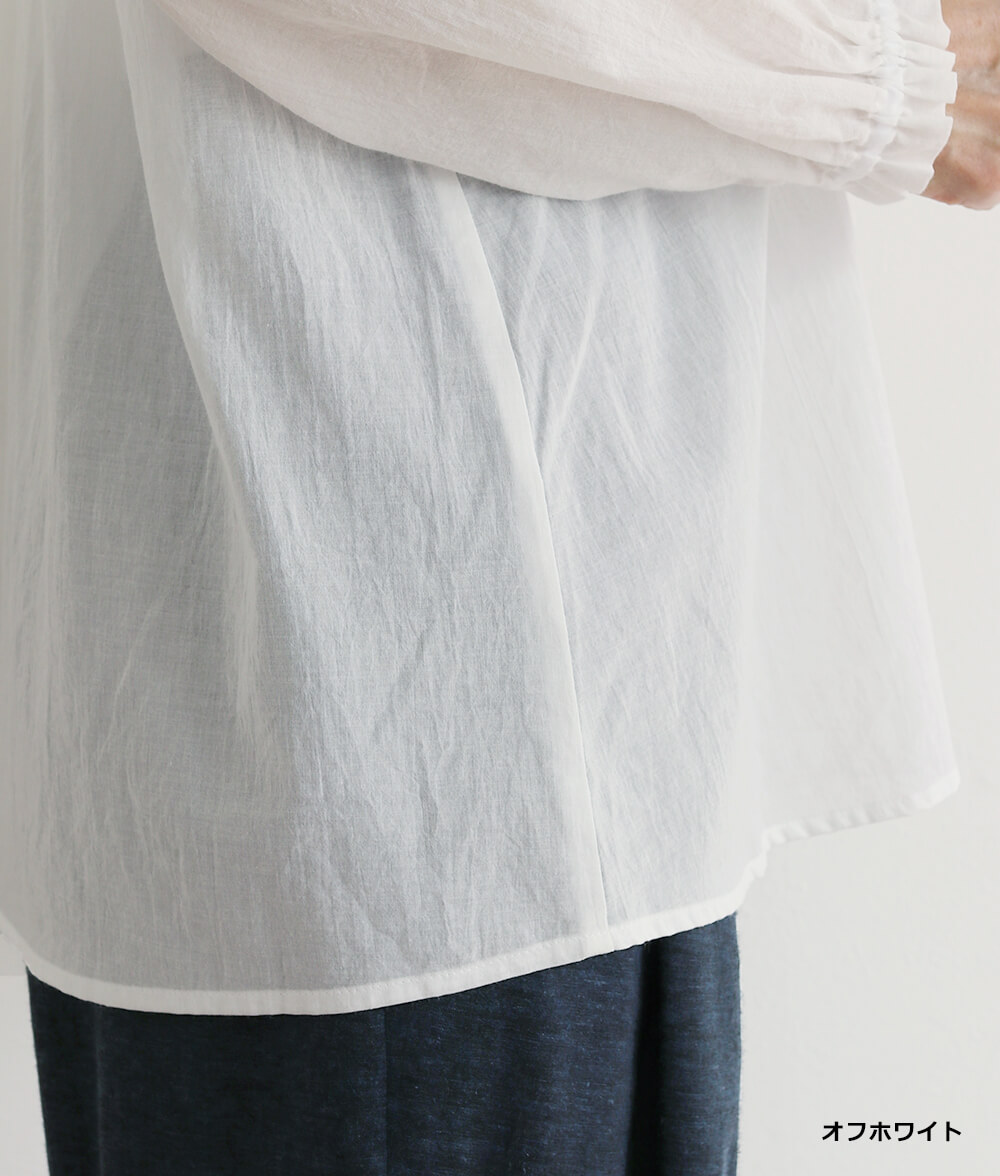 【SALE20%OFF】ふんわりコットンブラウス