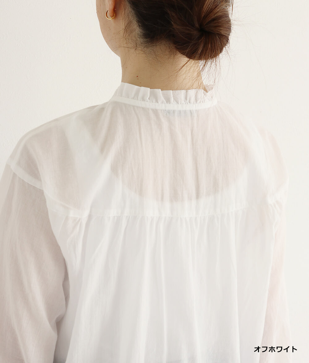 【SALE20%OFF】ふんわりコットンブラウス