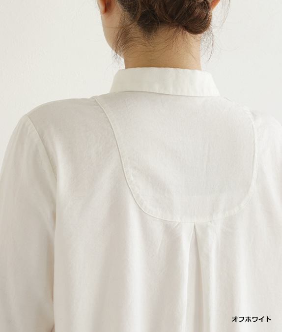 【SALE50%OFF】綿＆ウール製品染ブラウス
