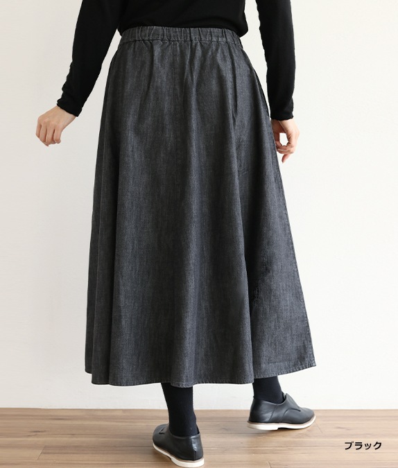 【SALE50％OFF】6オンスデニム8枚接ぎスカート