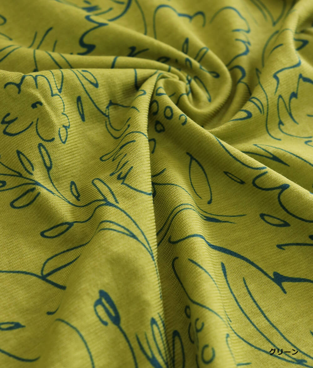 【SALE20%OFF】ラインフラワープルオーバー