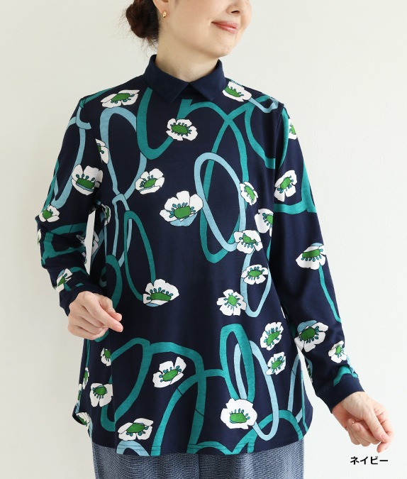 【再値下げSALE70%OFF】テープ＆フラワープルオーバー