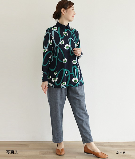 【再値下げSALE70%OFF】テープ＆フラワープルオーバー