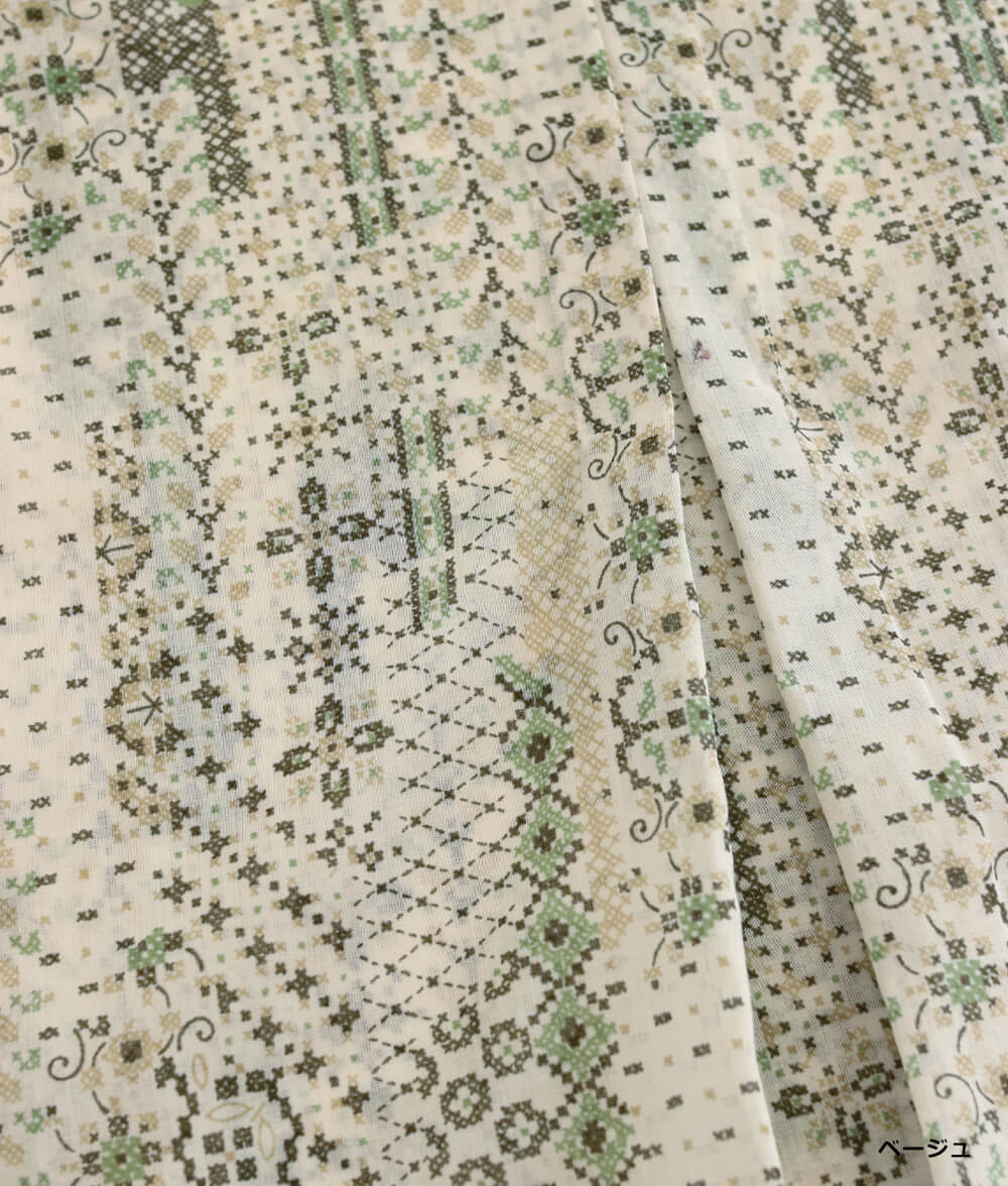 シフォンボイルブラウス
