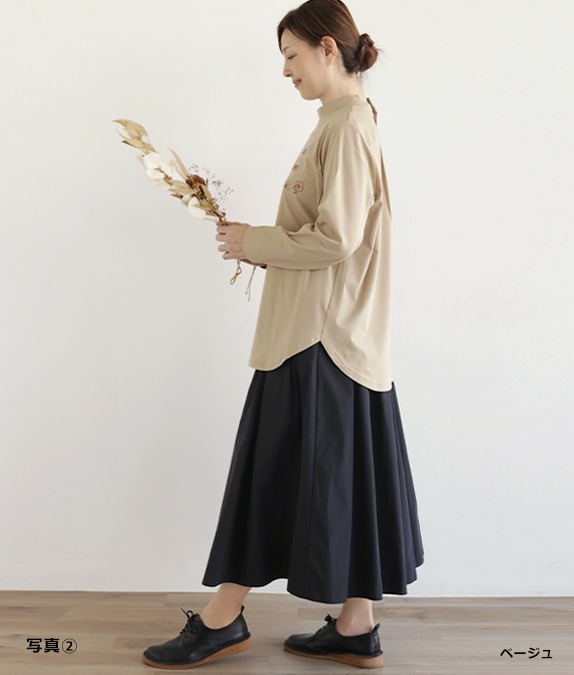 always刺繍プルオーバー l 50代・60代からの婦人服 オルウェイズ公式