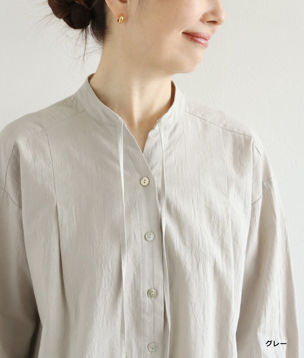 キャッチワッシャーブラウス