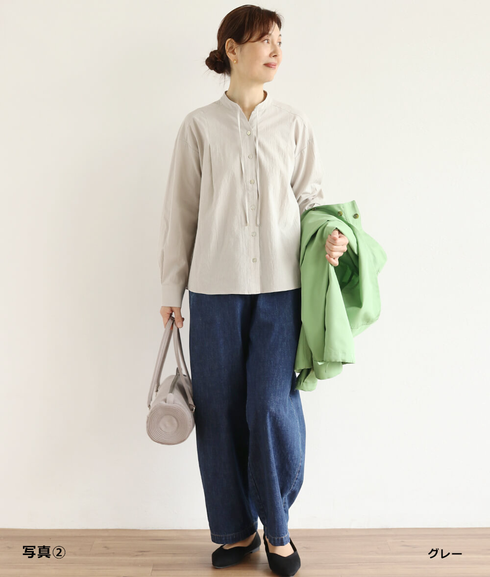 キャッチワッシャーブラウス