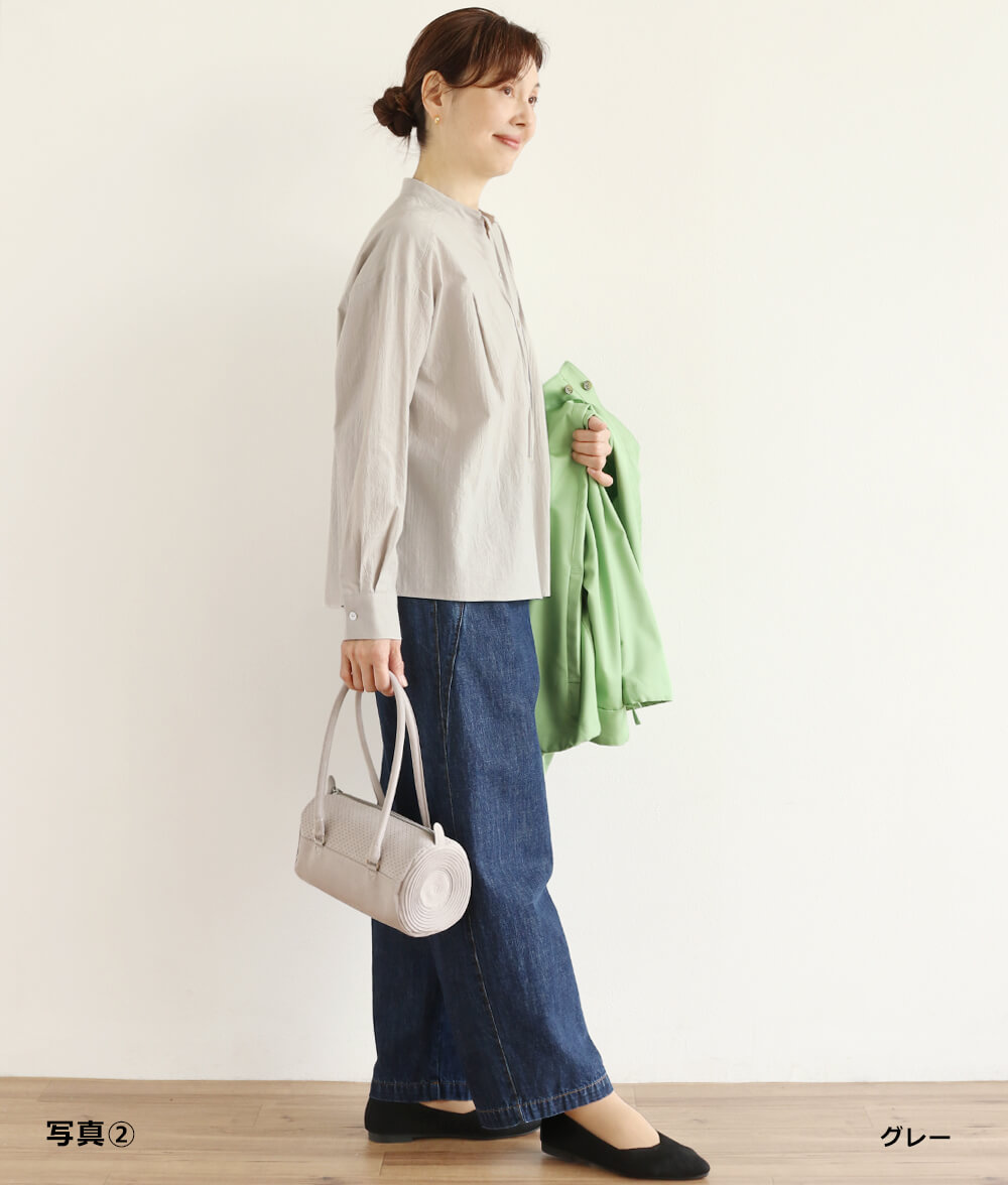 キャッチワッシャーブラウス