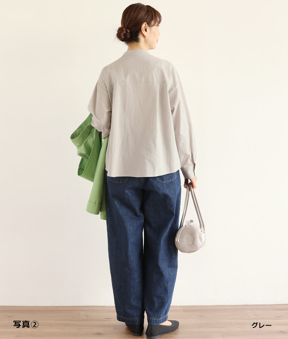 キャッチワッシャーブラウス