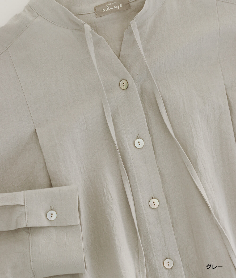 キャッチワッシャーブラウス