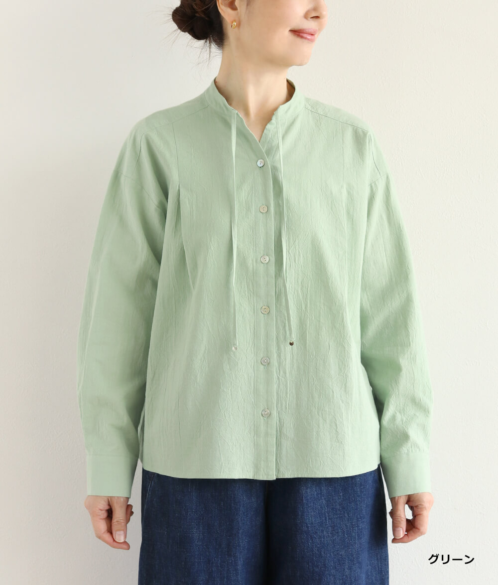 キャッチワッシャーブラウス