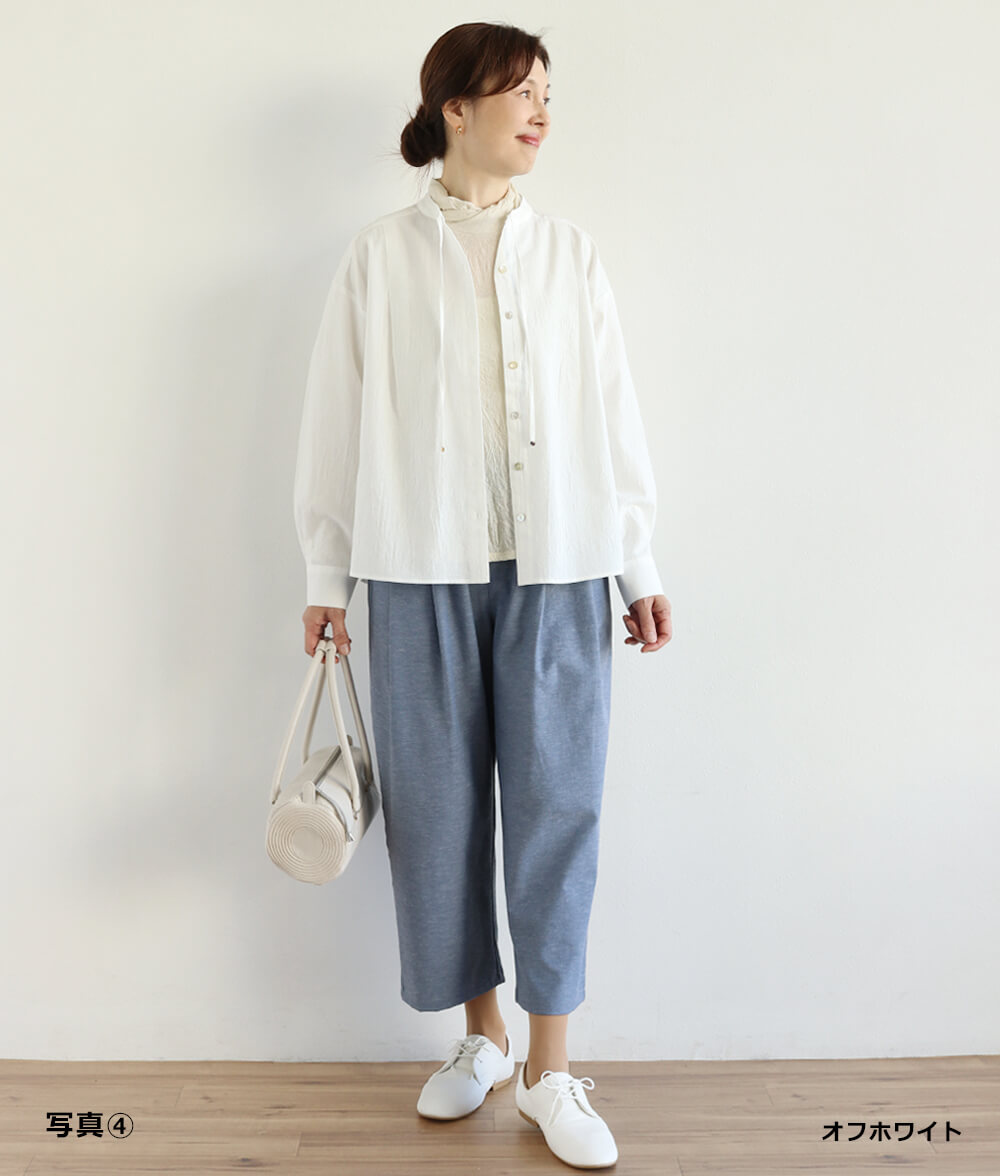 キャッチワッシャーブラウス