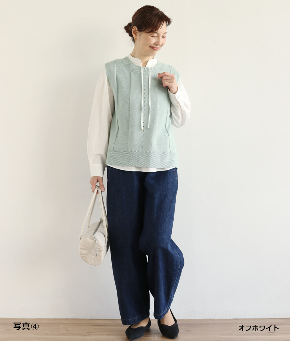 キャッチワッシャーブラウス