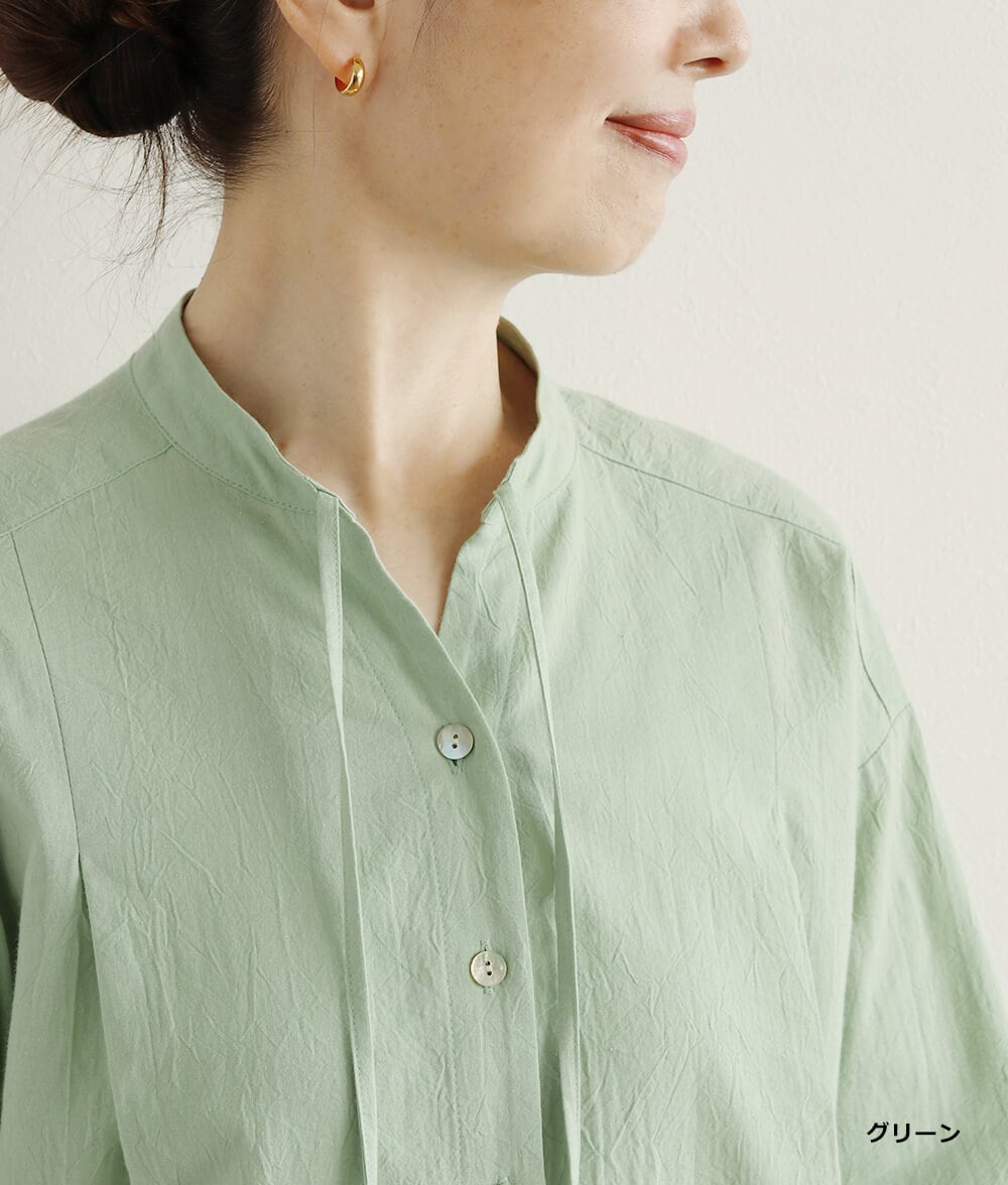 キャッチワッシャーブラウス