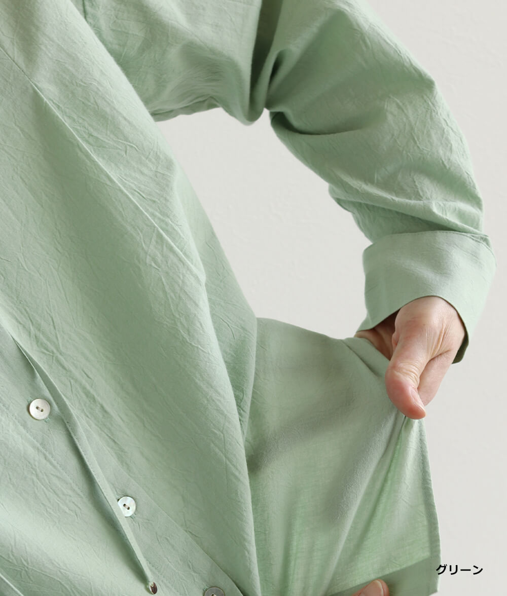 キャッチワッシャーブラウス