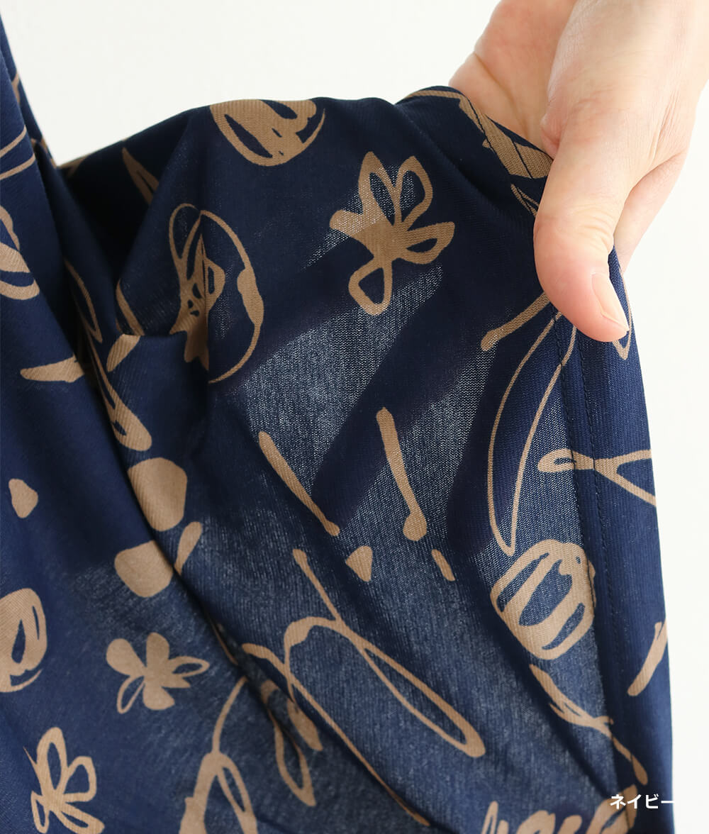 【SALE20%OFF】プリントカットソーチュニック
