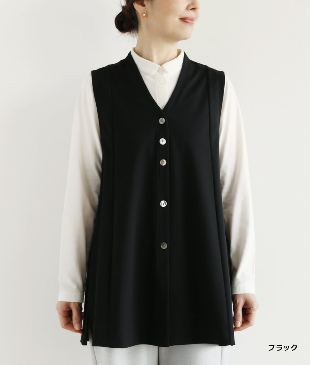 ストレッチジャージーベスト