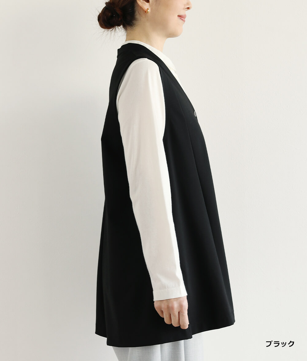 ストレッチジャージーベスト