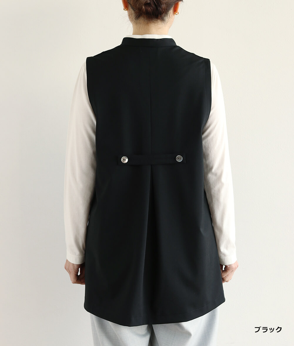 ストレッチジャージーベスト