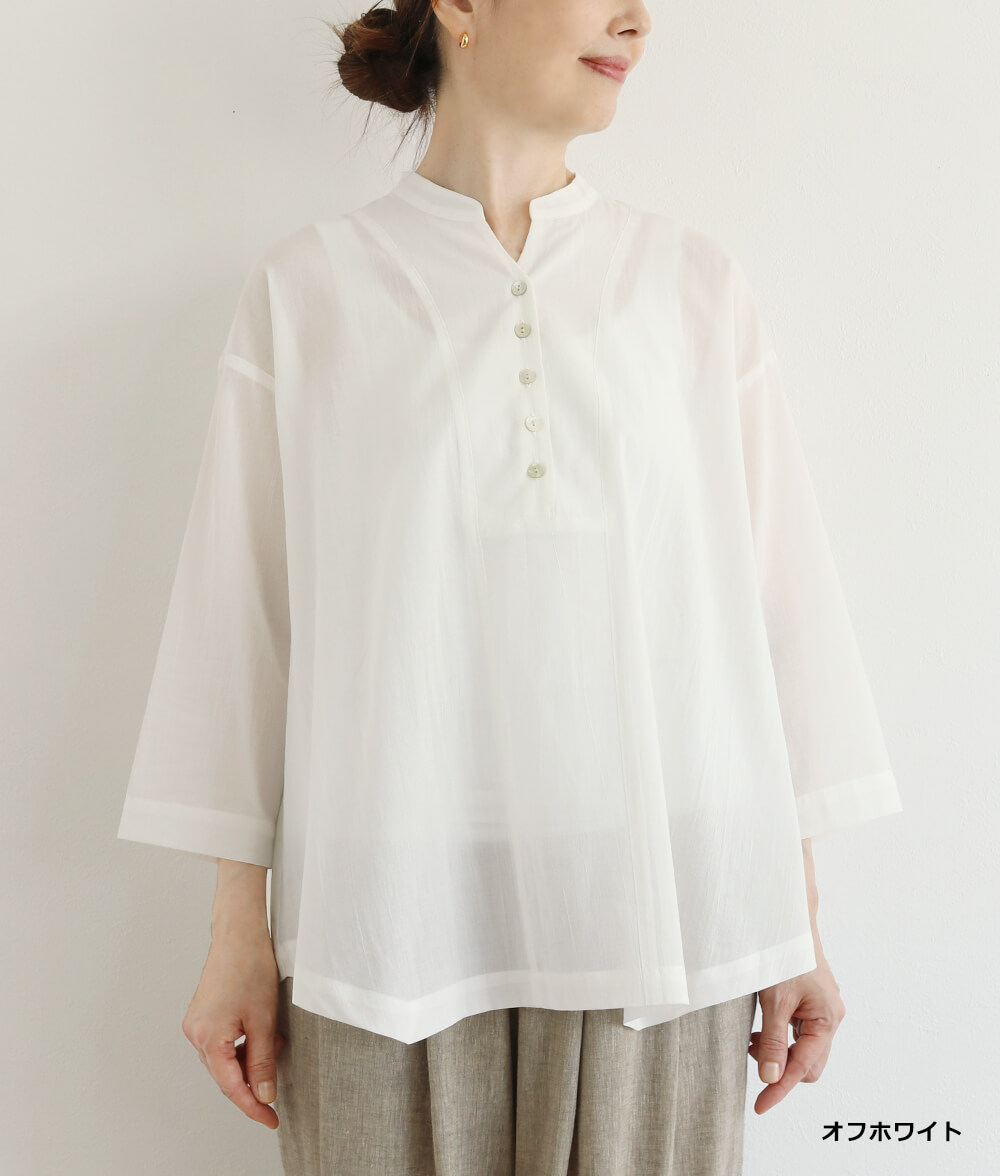 【SALE30%OFF】桐七炊きトライアングルブラウス