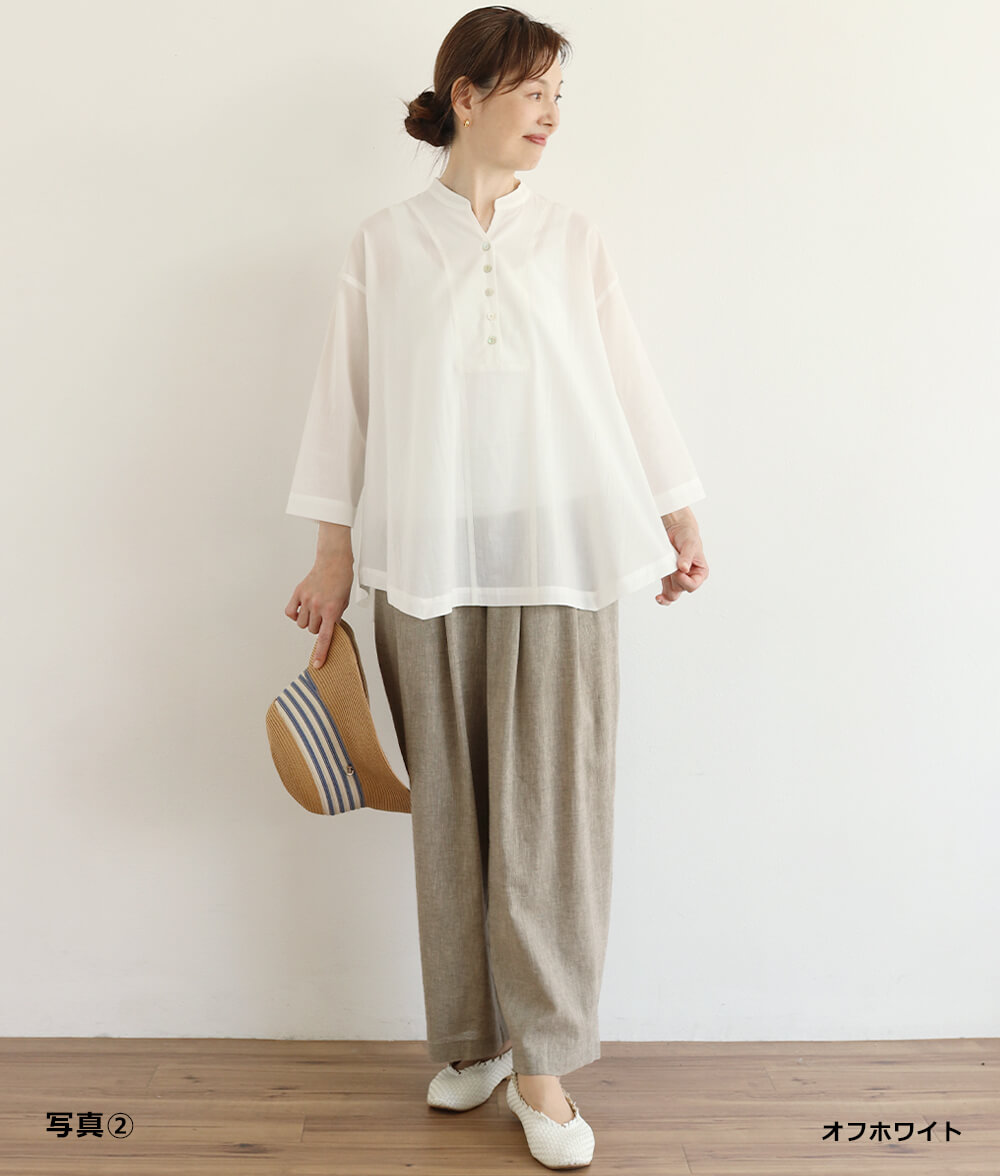 【SALE30%OFF】桐七炊きトライアングルブラウス