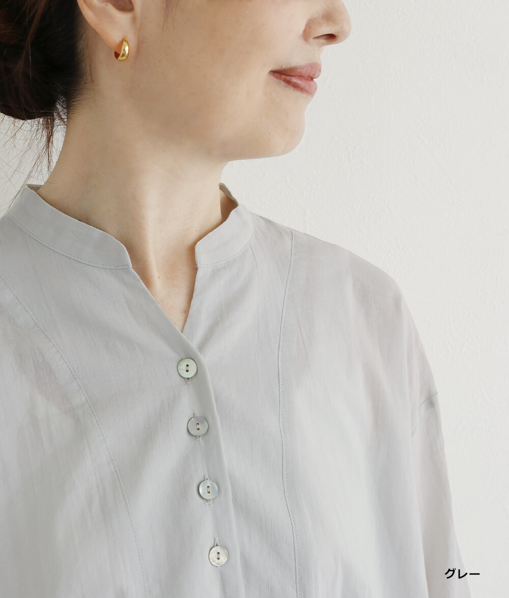 【SALE30%OFF】桐七炊きトライアングルブラウス