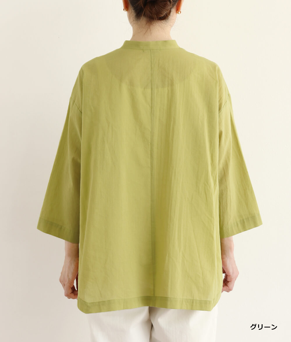 【SALE30%OFF】桐七炊きトライアングルブラウス