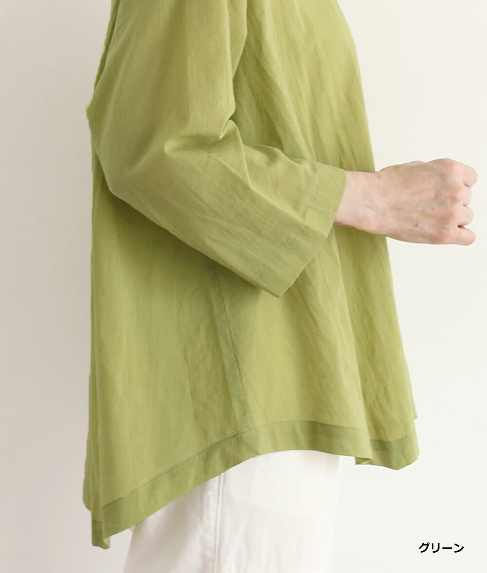 【SALE30%OFF】桐七炊きトライアングルブラウス