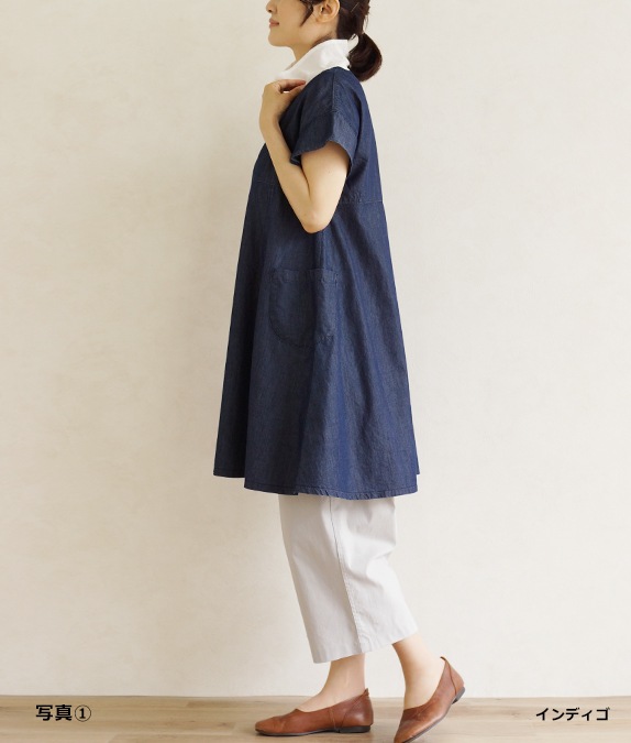 フレンチスリーブチュニック l 40代・50代からの婦人服 オルウェイズ