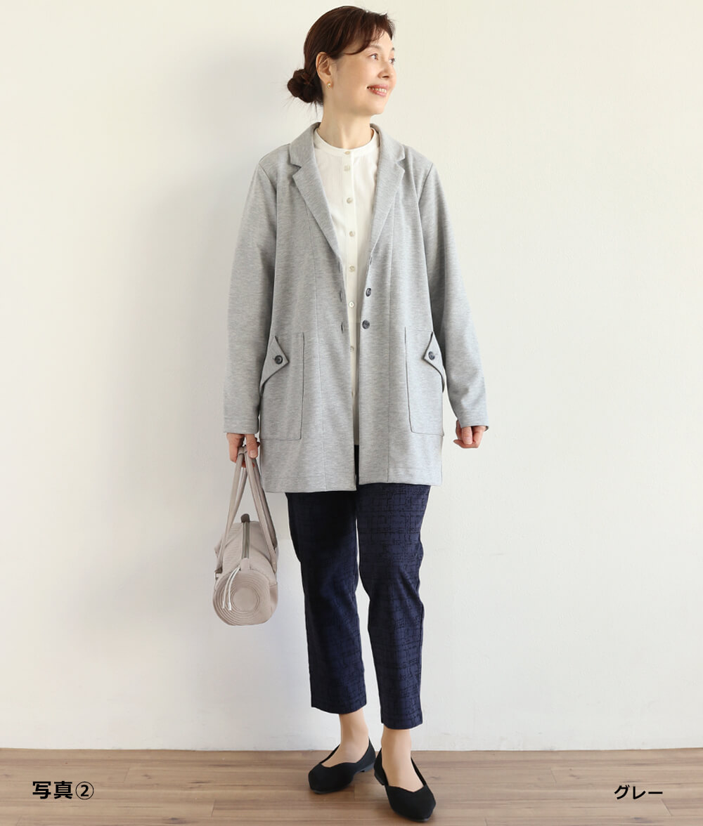ストレッチポンチジャケット l 50代・60代からの婦人服 オルウェイズ