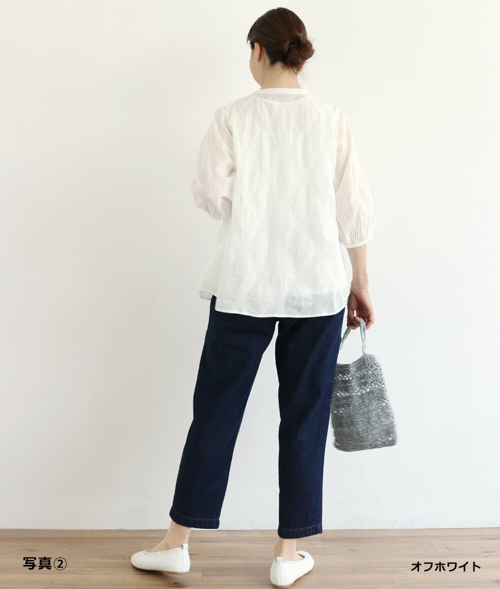 塩縮ドットブラウスl 50代・60代からの婦人服 オルウェイズ公式通販サイト