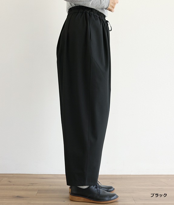 【SALE50％OFF】タックドレープパンツ
