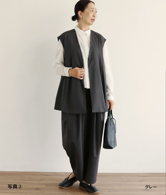 【SALE50％OFF】フレアベスト