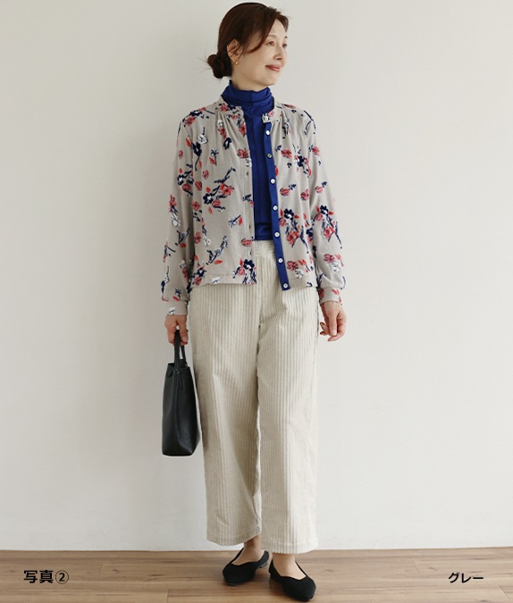 【SALE40％OFF】親子コールワイドパンツ